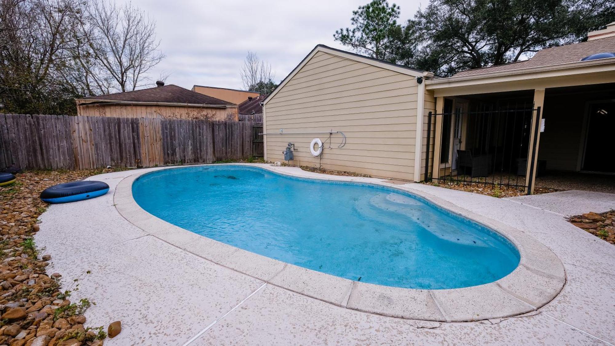 فيلا Pool House, 20 Minutes From Dt 4Bdr For 10 Guests - Winkleman هيوستن المظهر الخارجي الصورة